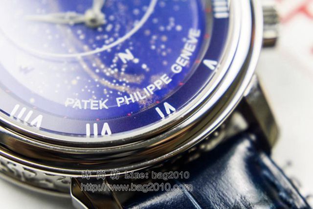 PATEK PHILIPPE手錶 5102天月款日內瓦蒼穹系列 百達翡麗星象功能男表 百達翡麗高端機械男士腕表  hds1264